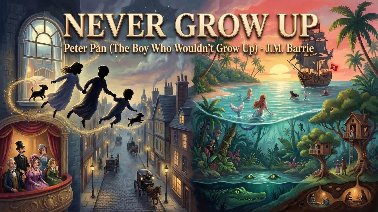 Peter Pan: The Haunting Truth Behind the Boy Who Wouldn't Grow Up | J.M. Barrie episode artwork