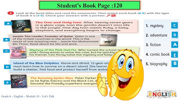 Grade 6   English :  Module 10   Let