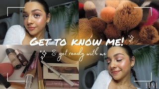 MY FIRST VIDEO! ♡ Get To Know Me | GRWM