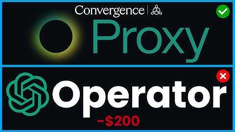 FREE Convergence Proxy BEATS OpenAI Operator (SAVE $200/mo!)🤖 Best AI Browsing Agent?