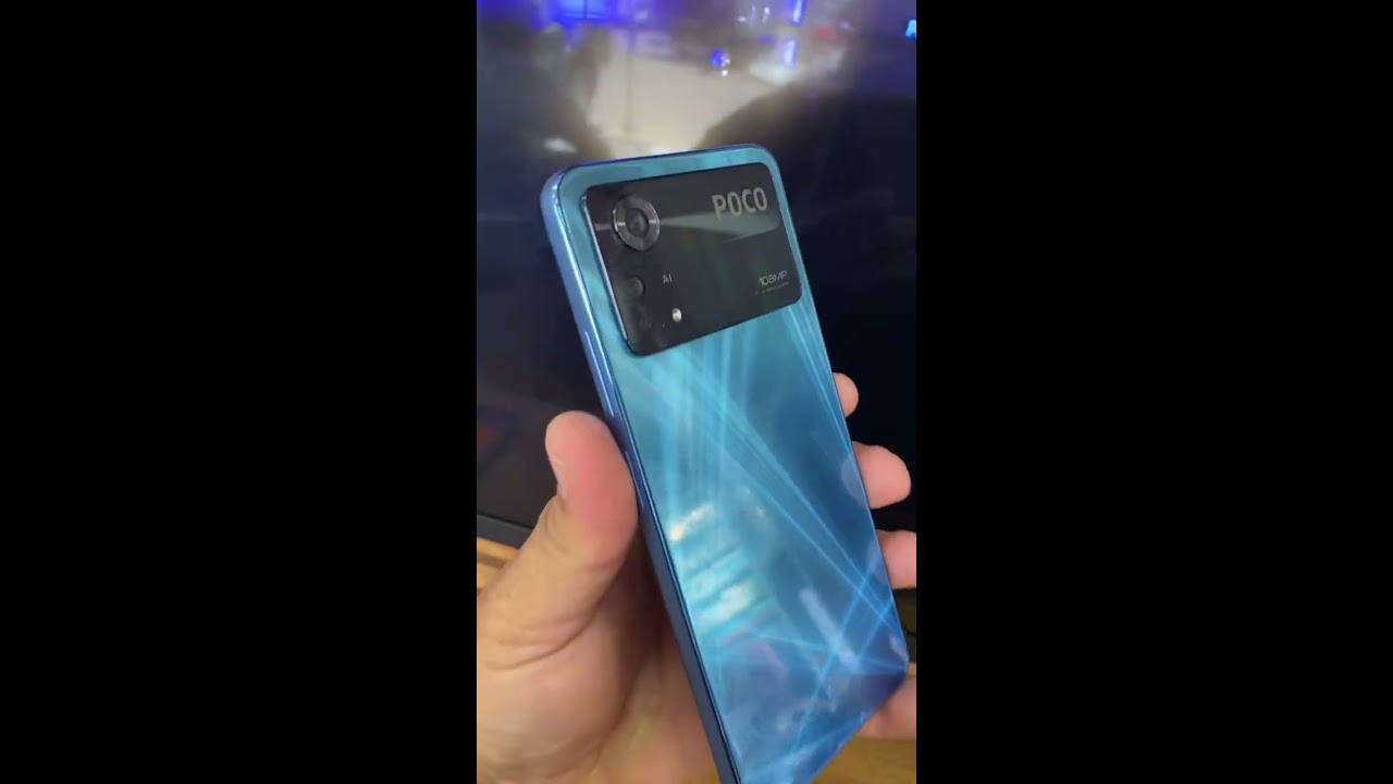 XIAOMI POCO X4 PRO 5G AZUL - YouTube