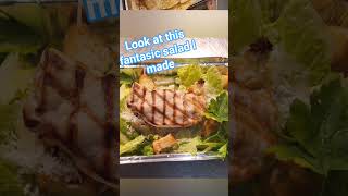 Chicken cesar salad? #follow #food #foryou #mustwatch #viral #cheflife #streetfood #cooking
