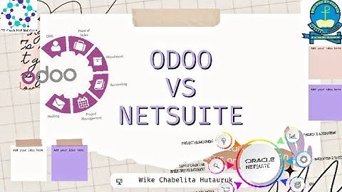 Odoo vs NetSuite [SIB X PT. Ctech ERP Indonesia]