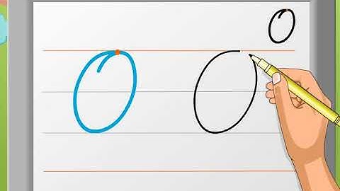 Cursive Writing | Capital Letter ‘O’ | Macmillan Education India