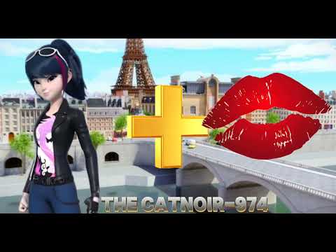 Miraculous Characters Lovely Kiss In Mod In Long Miraclousladybug Catnoir Viral