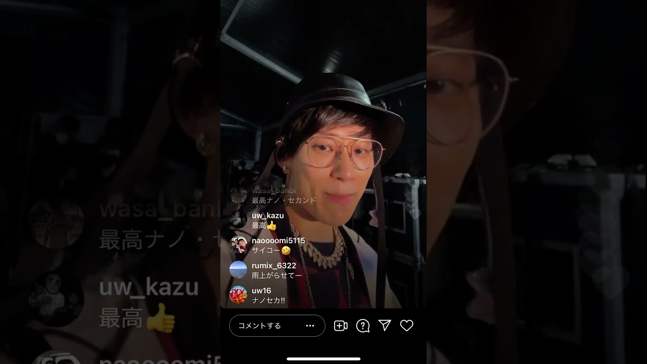 UVERworld TAKUYA∞ インスタライブ 貴重なリハシーン - YouTube