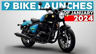 2024 New Bike Releases in India of January! by The Maverick Roadster 4,074 views 3 months ago 9 minutes, 40 seconds