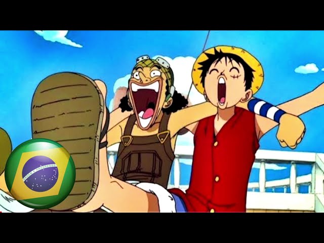 O dia em que cantaram a abertura de Dragon ball em one piece 😂 ! #on