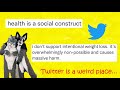 Twitter threads that went off the rails | Fat acceptance cringe tweets