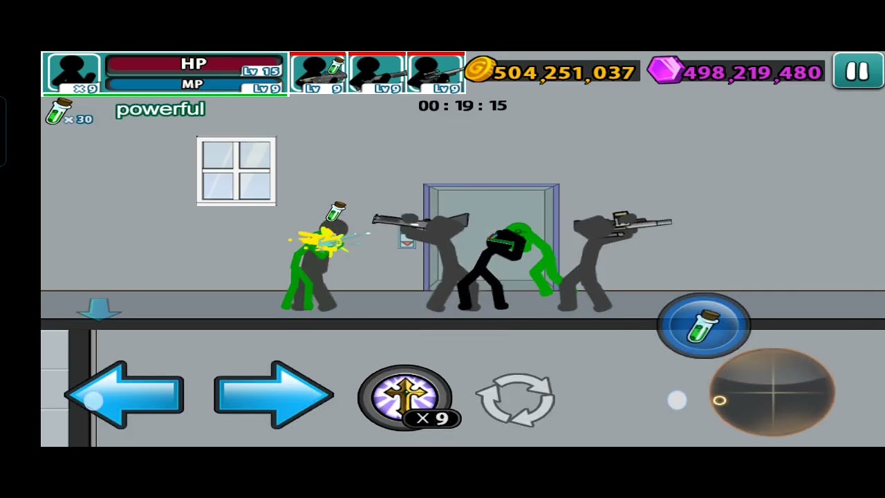 NEW RECORD! Passing Level 9 (Zombie Mode) in under 2 minutes (Anger of Stick 5 Zombie speedrun)