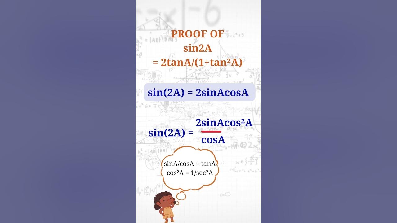 sin2A Formula | Trigonometry #shortmath #shorts #shortsfeed #short ...