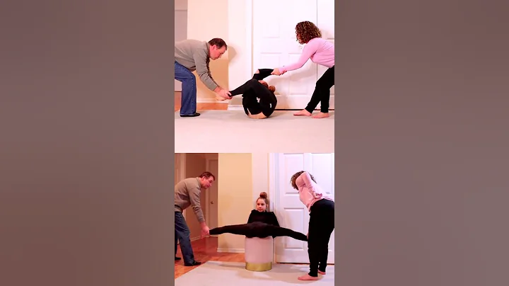 Insane Viral Flexibility TikTok | Anna McNulty & Parents