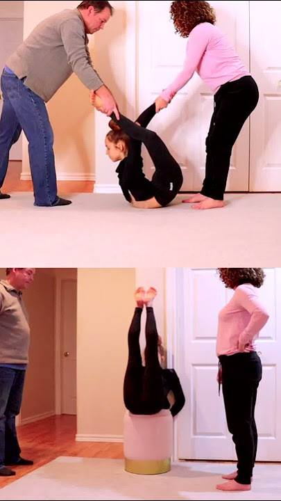 Insane Viral Flexibility TikTok | Anna McNulty & Parents