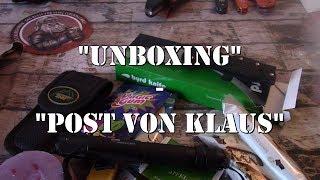 Unboxing - Post von Klaus