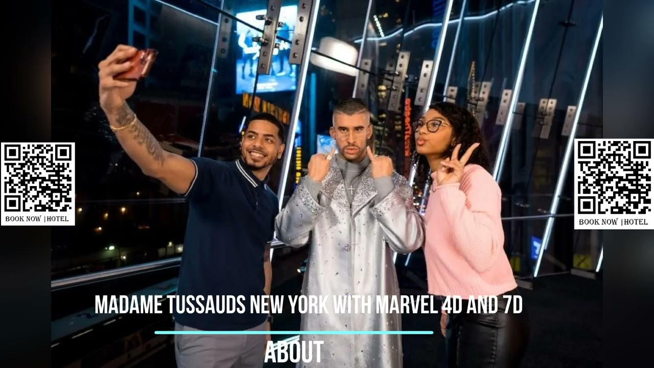 Madame Tussauds New York with MARVEL 4D and 7D