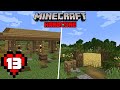 Minecraft: Horse Stables &amp; Farm Build! - 1.17 Hardcore Let&#39;s Play | 13