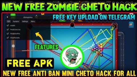 🔥FREE ZOMBIE CHETO HACK | 8 Ball Pool |2025| Free Hack All Android Users Easy Setup 🤑