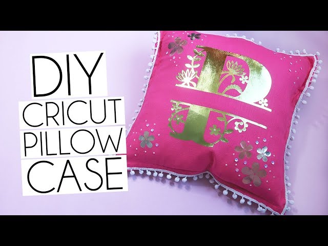 How to make Large Custom Pillows with Cricut - 100 Directions