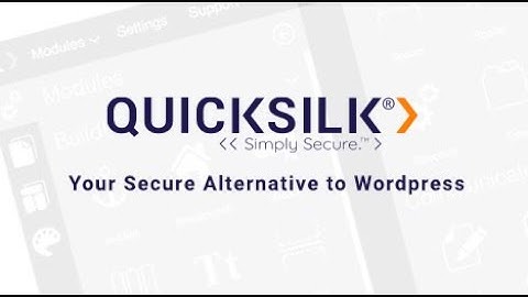 QuickSilk Explainer Video: Your Secure Alternative to WordPress