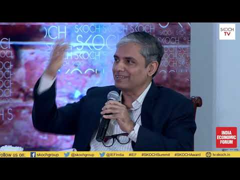 Subhomoy Bhattacharjee at the SKOCH Summit: India Economic Forum