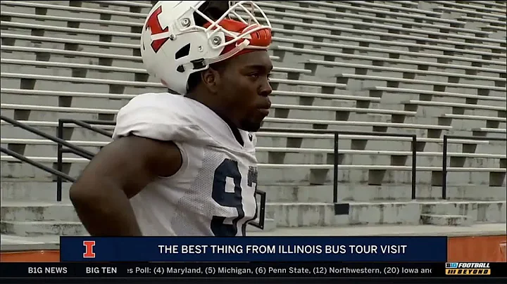 BTN Bus Tour: Best Thing at Practice | Illinois | ...