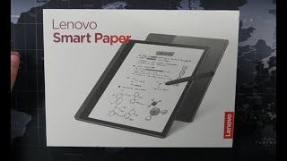 Lenovo Smart Paper E-Ink Tablet - Customer Review and First Impressions