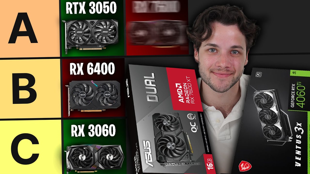 The Best & Worst 1080p Graphics Cards Ranked! Tier List 2024 YouTube