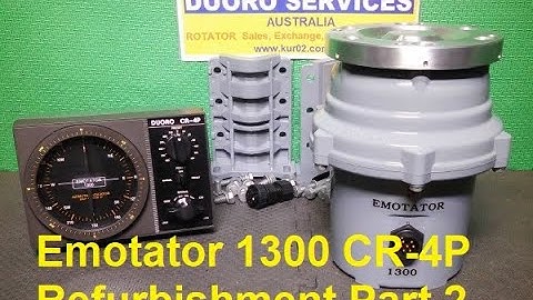 Emotator 1300 CR-4P Rotator Refurbishment Part 2