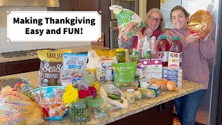 Thanksgiving Shop and Plan with US!! Costco and Winco Grocery Haul