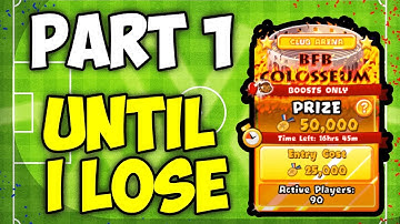 Until I lose... (THE HIGHEST ARENA) Part 1 (BTD Battles)