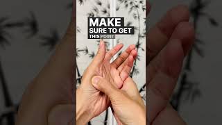 How to Get Rid of Sore Throat Fast with THIS Acupressure Point