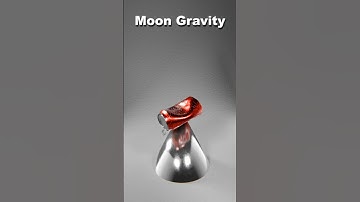 Satisfying Softbody Softdrink – Gravity Physics Test (Earth • Moon • Sun)