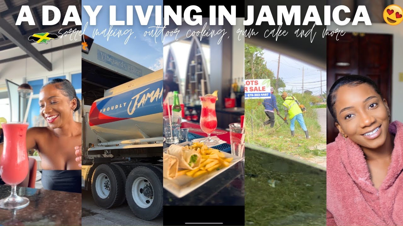 VLOG: life in kingston, Jamaica, eating Lebanese Food, unboxing haul, drive w/me, chit chat & more