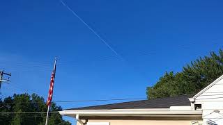 Contrail shadow