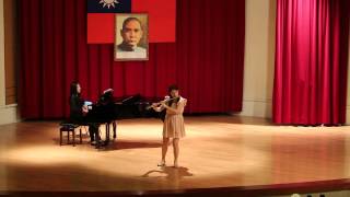 Jennifer Cheng 鄭捷安 2014Taipei Studend music competition(TAIWAN)