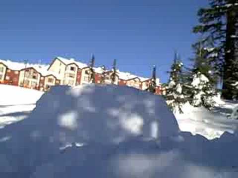 Skiing Backflip