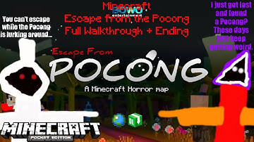 Minecraft | Escape from the Pocong by @bowoenter | Full Walkthrough + Ending