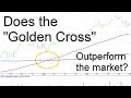 Does the "Golden Cross" Outperform Buy and Hold?  Market Timing: Real Results