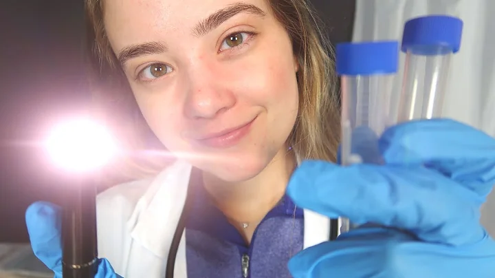 ASMR DOCTOR FACIAL RESEARCH EXAM ROLEPLAY! 🔍 Examining You, Gloves, Light, Whispering