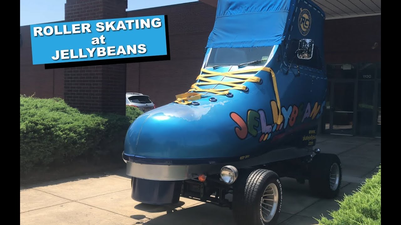 Roller Skating at Jellybeans! YouTube