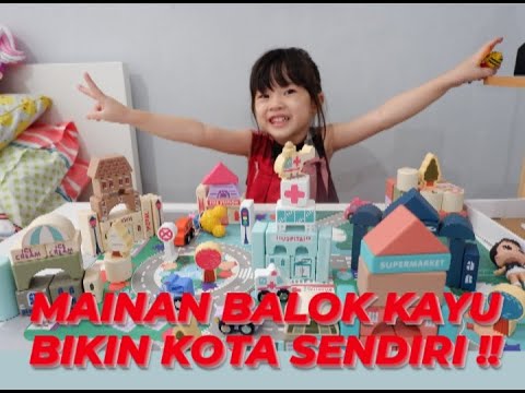 Promo Mainan Edukasi Anak Balok Kayu Pesawat Bongkar Pasang Usia 3,4,5,6, Tahun SNI NOn Toxic Terbai. 