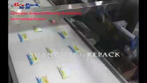 delta robot spider arm carton packing machine
