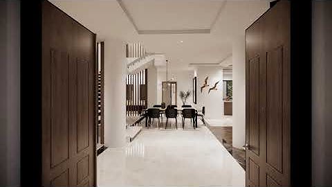 Interior Wlak Through animation using AutoDesk Revit and Enscape