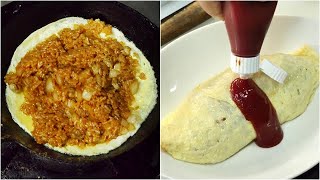 How to make Omurice Japanese Omelette Rice