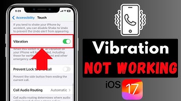 How To Fix iPhone Vibration Not Working After iOS 17 Update | iPhone Not Vibrating After Update