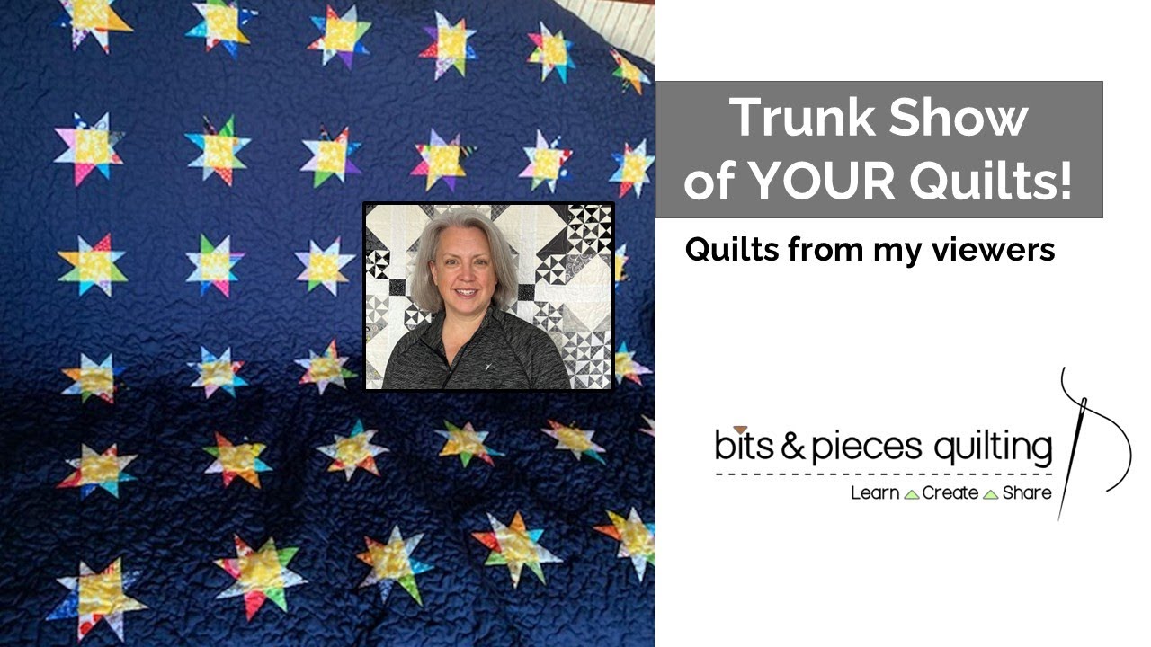 A Trunk Show of Your Quilts! Quilts from my viewers - YouTube