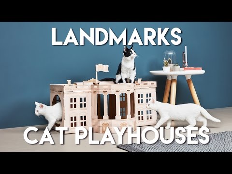 Landmarks by Poopy Cat - The number 1 play house for cats!