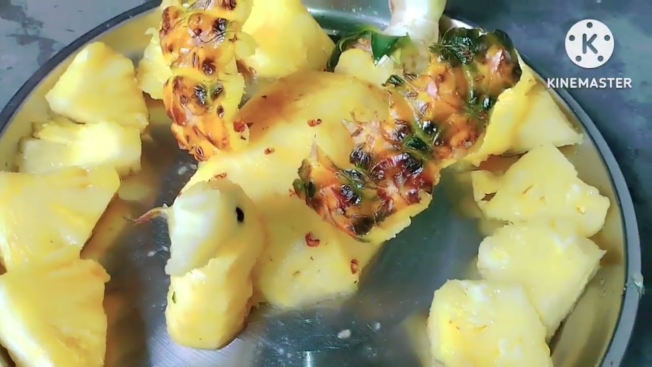 Pineapple🍍 Cutting idea🔥 How to Cut a Pineapple🍍Pineapple Cutting 2023