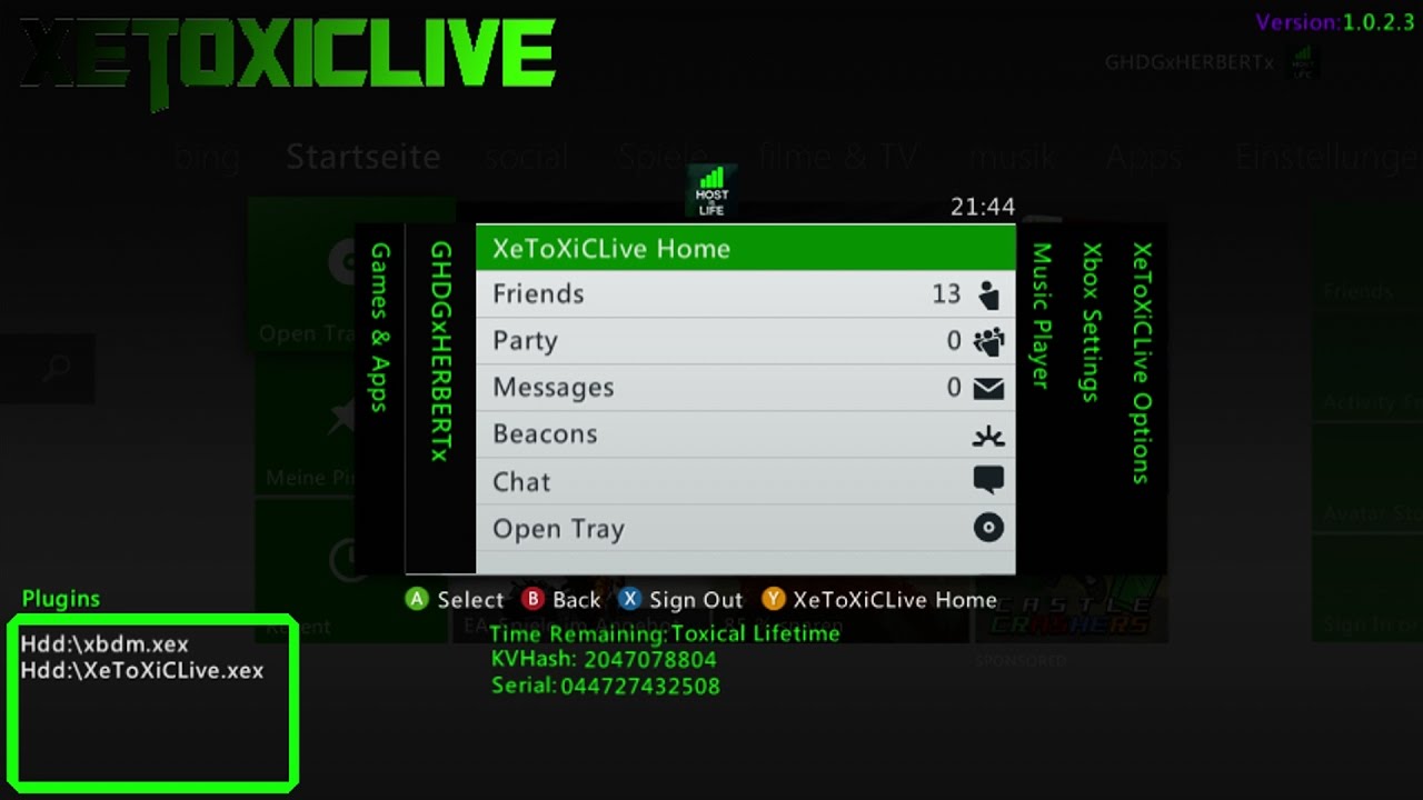 XeToXiCLive Stealth Server 17511 For JTAG/RGH ONLINE - YouTube