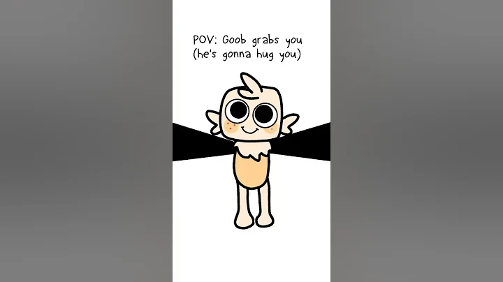 Goob from Roblox Dandy's World loves to hug, and his next target is you #dandysworld #roblox #goob